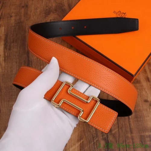 Super Perfect Quality Hermes Belts(100% Genuine Leather,Reversible Steel Buckle)-972