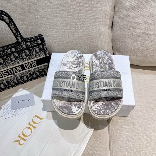 Dior women slippers 1：1 quality-087