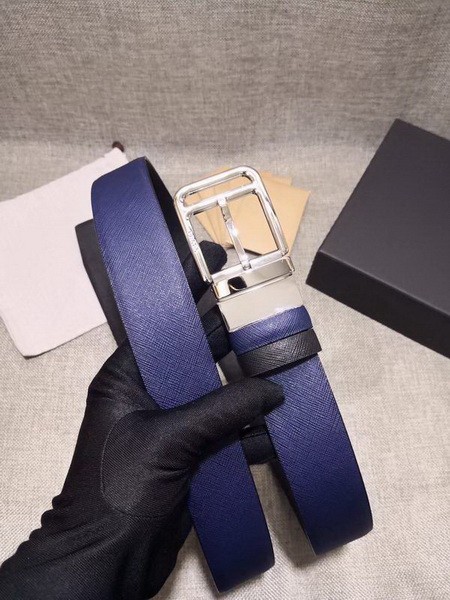 Super Perfect Quality Prada Belts(100% Genuine Leather,Reversible Steel Buckle)-029
