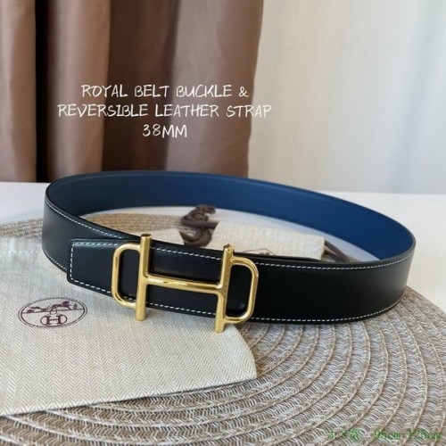 Super Perfect Quality Hermes Belts(100% Genuine Leather,Reversible Steel Buckle)-898