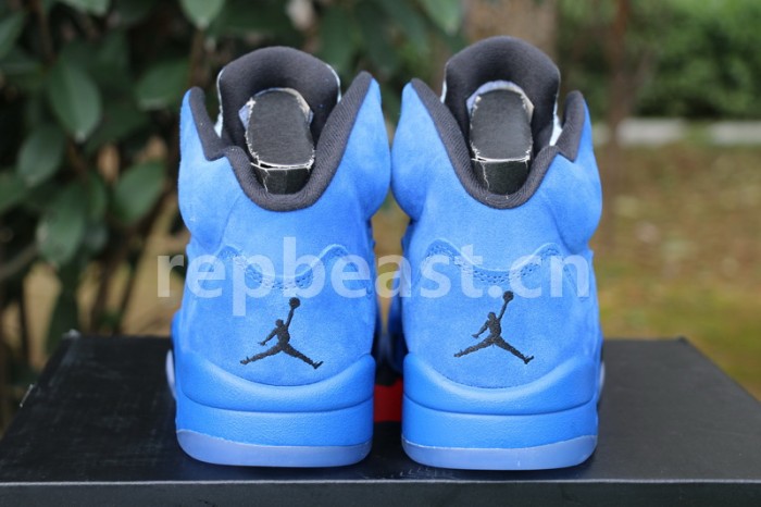 Authentic Air Jordan 5 “Blue Suede”