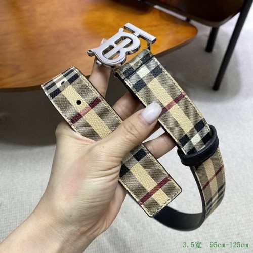 Super Perfect Quality Burberry Belts(100% Genuine Leather,steel buckle)-186