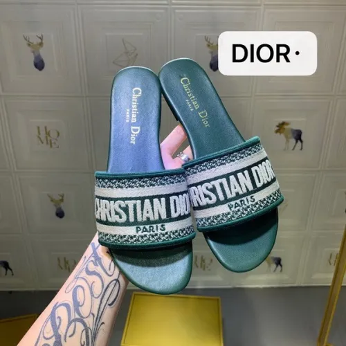Dior women slippers AAA-027
