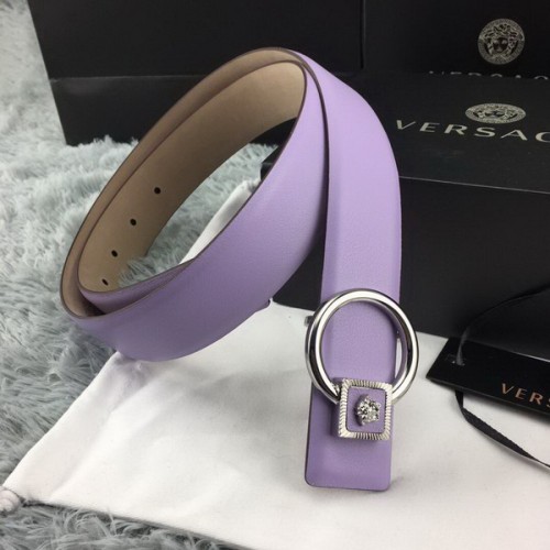 Super Perfect Quality Versace Belts(100% Genuine Leather,Steel Buckle)-161