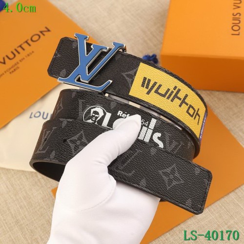 Super Perfect Quality LV Belts(100% Genuine Leather Steel Buckle)-1705