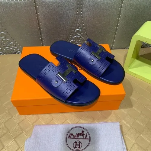 Hermes men slippers AAA-218