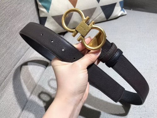 Super Perfect Quality Ferragamo Belts(100% Genuine Leather,steel Buckle)-983