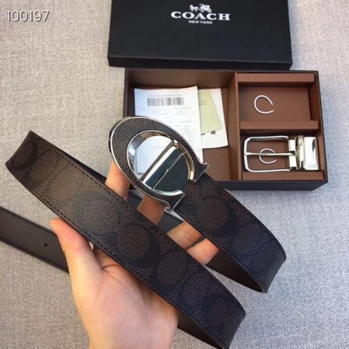 Super Perfect Quality COH Belts(100% Genuine Leather,steel Buckle)-053