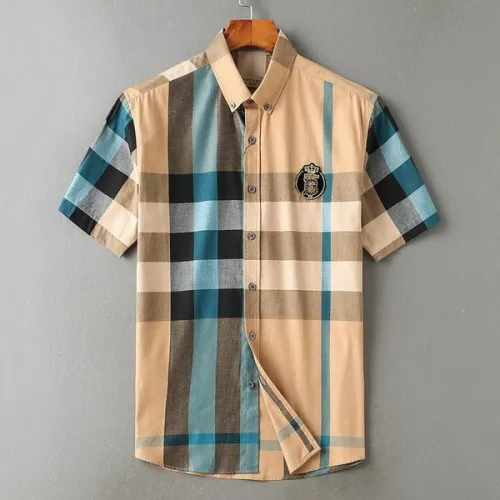 Burberry shirt sleeve men-042(M-XXXL)