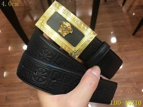 Super Perfect Quality Versace Belts(100% Genuine Leather,Steel Buckle)-069