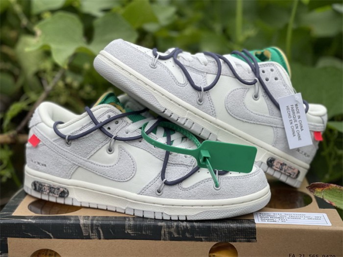 Authentic OFF-WHITE x Nike Dunk Low “The 50” DJ0950 115