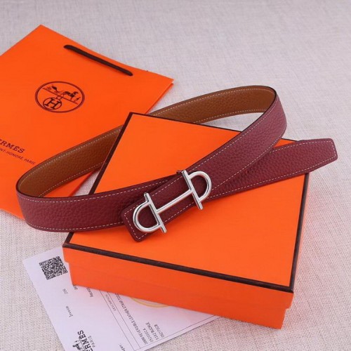 Super Perfect Quality Hermes Belts(100% Genuine Leather,Reversible Steel Buckle)-615