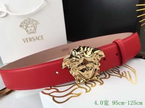 Super Perfect Quality Versace Belts(100% Genuine Leather,Steel Buckle)-451