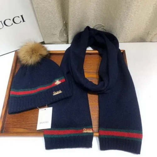 G Wool Cap Scarf AAA-297