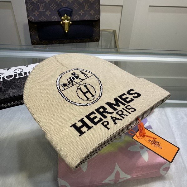 Hermes Wool Cap Scarf AAA-031