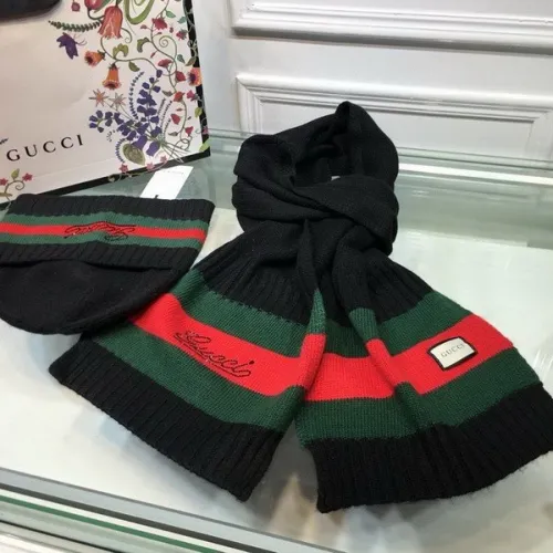 G Wool Cap Scarf AAA-291