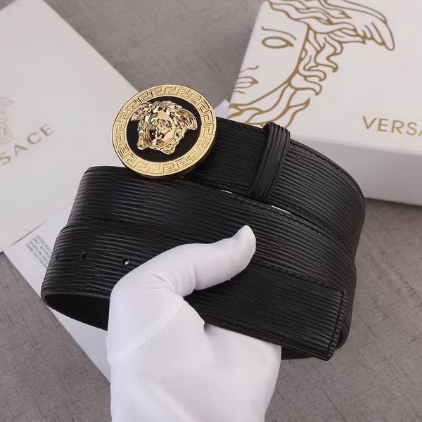 Super Perfect Quality Versace Belts(100% Genuine Leather,Steel Buckle)-640