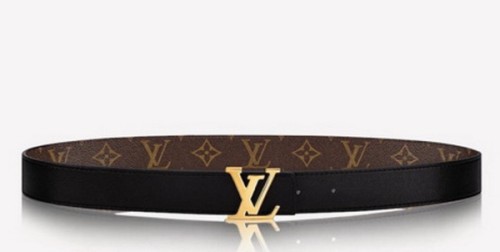 Super Perfect Quality LV women Belts(100% Genuine Leather,Steel Buckle)-245