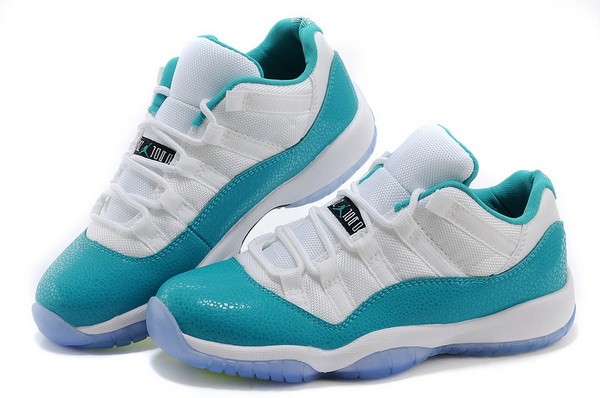 Perfect Air Jordan 11 Low GS “Aqua”