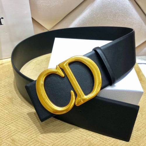 Super Perfect Quality Dior Belts(100% Genuine Leather,steel Buckle)-107