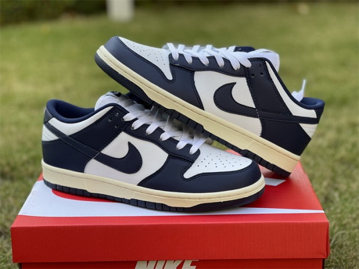 Authentic Nike Dunk low “Midnight Navy”