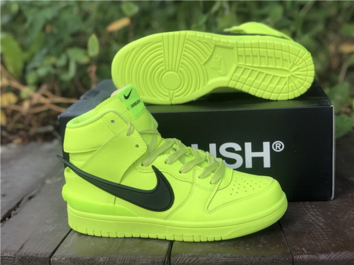 Authentic AMBUSH x Nike Dunk High Green