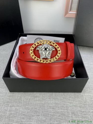 Super Perfect Quality Versace Belts(100% Genuine Leather,Steel Buckle)-511