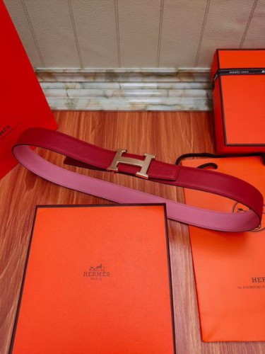 Super Perfect Quality Hermes Belts(100% Genuine Leather,Reversible Steel Buckle)-590