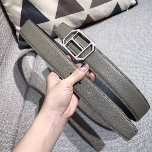 Super Perfect Quality Hermes Belts(100% Genuine Leather,Reversible Steel Buckle)-610