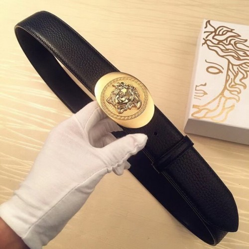 Super Perfect Quality Versace Belts(100% Genuine Leather,Steel Buckle)-225