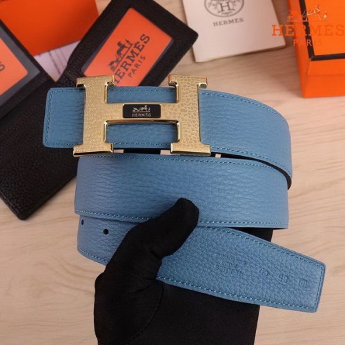 Super Perfect Quality Hermes Belts(100% Genuine Leather,Reversible Steel Buckle)-431