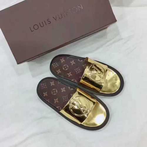 LV women slippers AAA-014