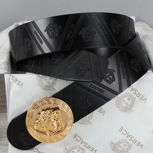 Super Perfect Quality Versace Belts(100% Genuine Leather,Steel Buckle)-199