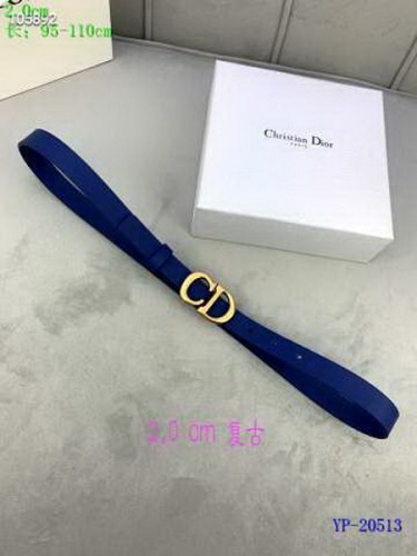 Super Perfect Quality Dior Belts(100% Genuine Leather,steel Buckle)-406