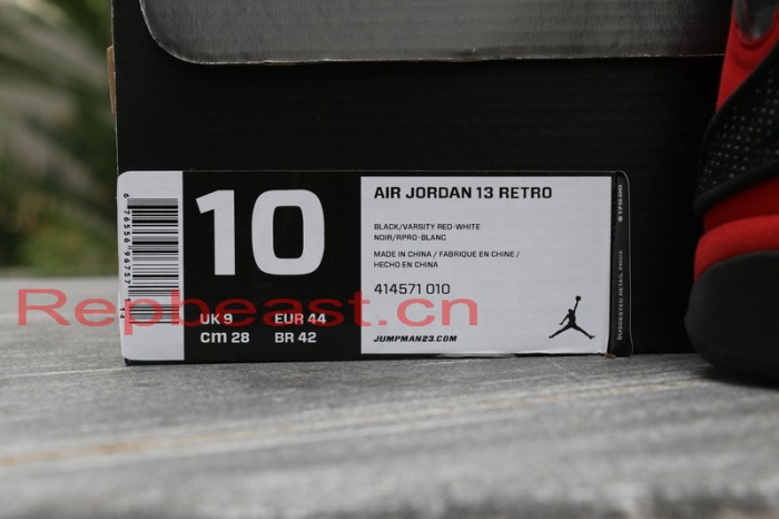 Authentic Air Jordan 13 Bred