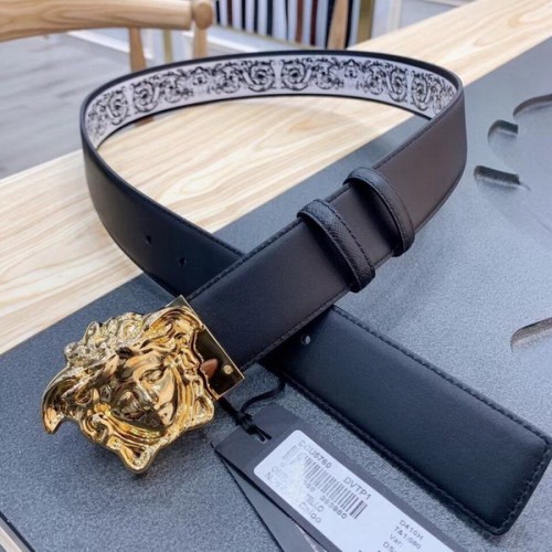 Super Perfect Quality Versace Belts(100% Genuine Leather,Steel Buckle)-591