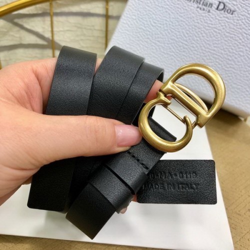 Super Perfect Quality Dior Belts(100% Genuine Leather,steel Buckle)-155