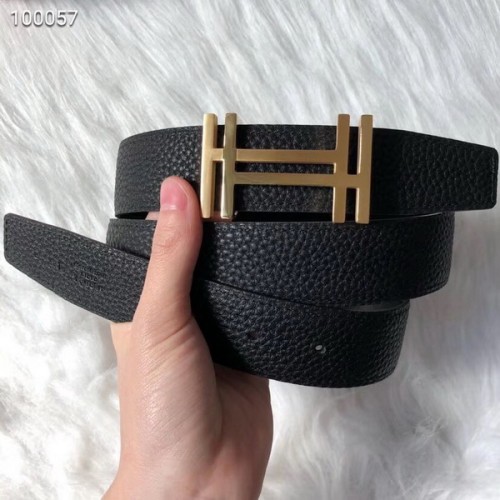 Super Perfect Quality Hermes Belts(100% Genuine Leather,Reversible Steel Buckle)-480