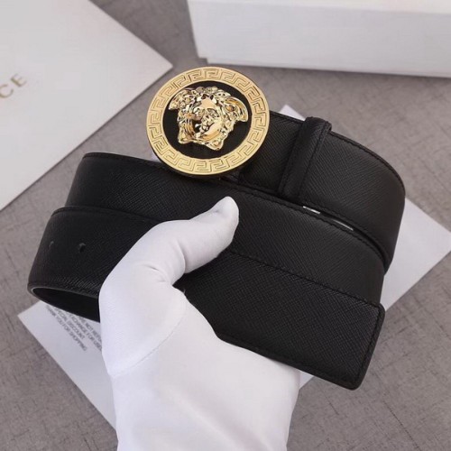 Super Perfect Quality Versace Belts(100% Genuine Leather,Steel Buckle)-533