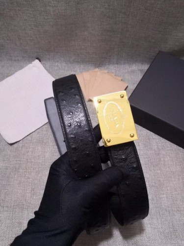 Super Perfect Quality Prada Belts(100% Genuine Leather,Reversible Steel Buckle)-031