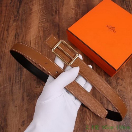 Super Perfect Quality Hermes Belts(100% Genuine Leather,Reversible Steel Buckle)-929
