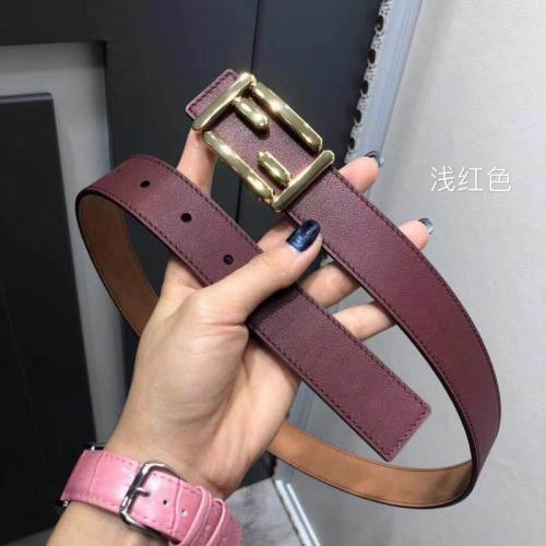 Super Perfect Quality FD Belts(100% Genuine Leather,steel Buckle)-034