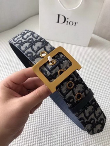 Super Perfect Quality Dior Belts(100% Genuine Leather,steel Buckle)-041