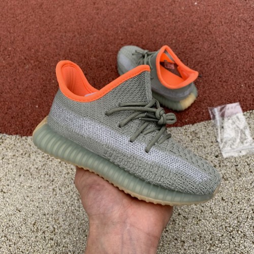 Authentic Yeezy Boost 350 V2 “Desert Sage” Kids Shoes