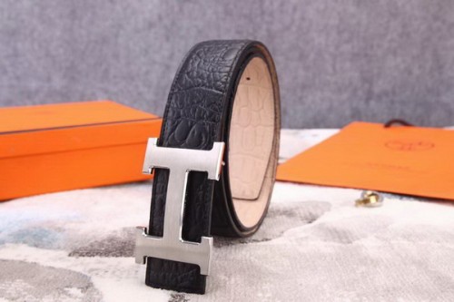 Super Perfect Quality Hermes Belts(100% Genuine Leather,Reversible Steel Buckle)-391