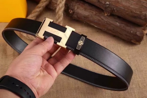 Super Perfect Quality Hermes Belts(100% Genuine Leather,Reversible Steel Buckle)-022