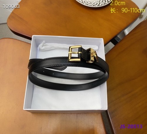 Super Perfect Quality Prada Belts(100% Genuine Leather,Reversible Steel Buckle)-060