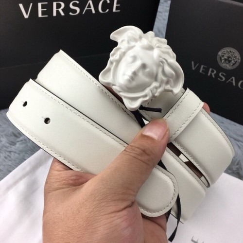 Super Perfect Quality Versace Belts(100% Genuine Leather,Steel Buckle)-293