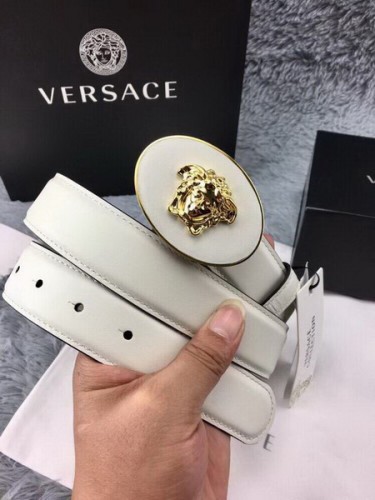 Super Perfect Quality Versace Belts(100% Genuine Leather,Steel Buckle)-632
