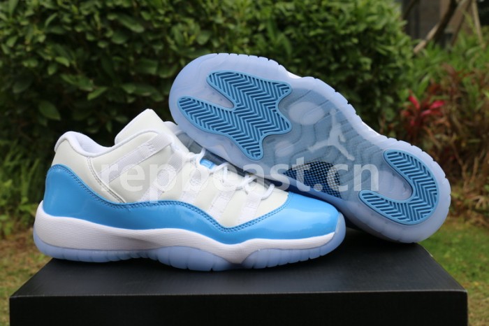 Authentic Air Jordan 11  Low GS “Columbia”